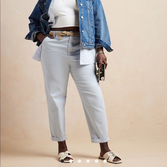 Slim Flat Front Chino Olive 0 - Picture 2 of 7